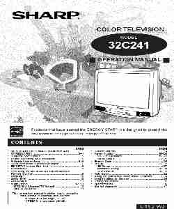Sharp CRT Television 32C241-page_pdf